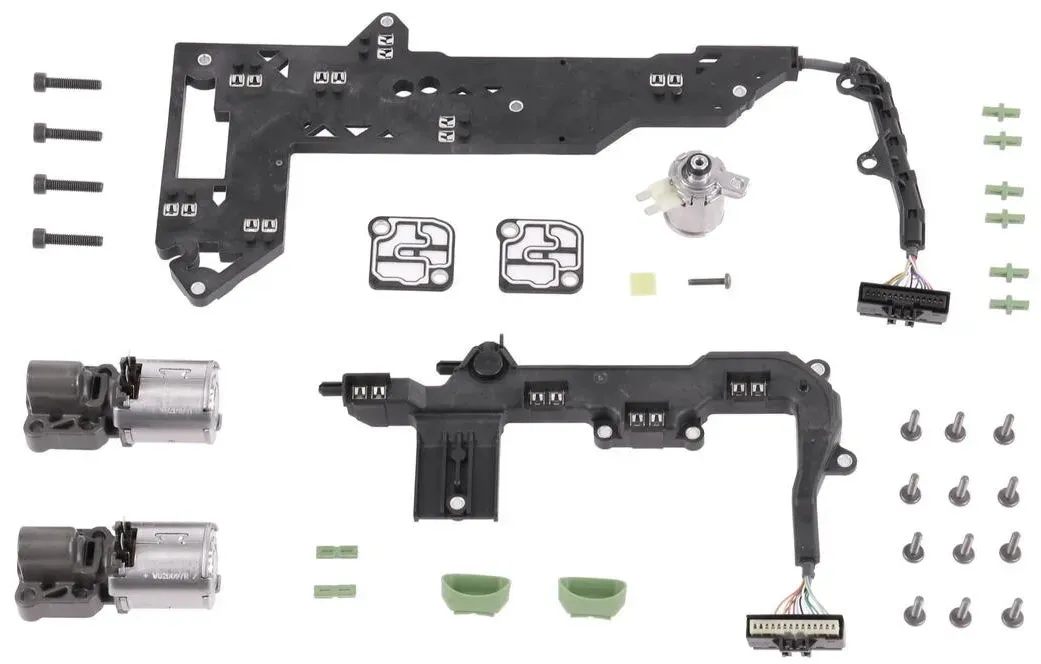 VEMO Steuergerät, Automatikgetriebe EXPERT KITS + Reparatursatz, Mechatronik (Automatikgetriebe) Im Getriebegehäuse mit Zubehör für VW PORSCHE VAG 0B5