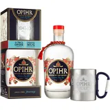 Opihr I Oriental Spiced Geschenkset I Exotischer Gin aus dem Orient I Set inklusive Becher I Handgefertigt in Englands ältester Destillerie I 42,5% Vol. I 700 ml
