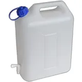 BENSON 20L Wasserkanister für Camping und Urlaub, Wassertank, Kanister, Wasserbehälter, Geruchsneutral und Lebensmittelecht - mit Auslaufhahn