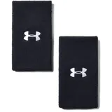 Under Armour 6'' Performance Wristband black white OSFA