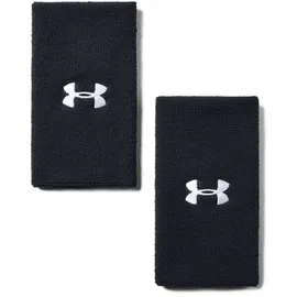 Under Armour 6'' Performance Wristband black white OSFA