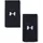 Under Armour 6'' Performance Wristband black white OSFA