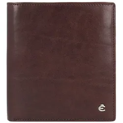 Esquire Toscana Geldbörse RFID Schutz Leder 12 cm  braun
