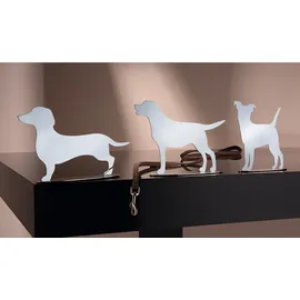 Fink "LABBI", weiß, neutral, B:21cm H:15cm T:7cm, Dekofiguren