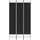 vidaXL Paravent Schwarz 120x220 cm Stoff