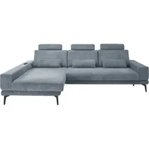 Set One by Musterring Eckcouch Polyester 3-Sitzer Blau
