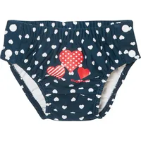Playshoes UV-Schutz Windelhose Herzen zum Knöpfen 62/68