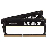 Corsair Mac Memory (2 x 16GB, 2666 MHz, DDR4-RAM, SODIMM RAM, Schwarz