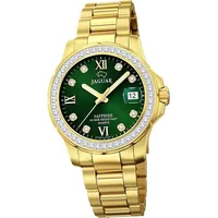 Jaguar Damen Uhr Analog Luxus gold D2UJ895/2 - Goldfarben