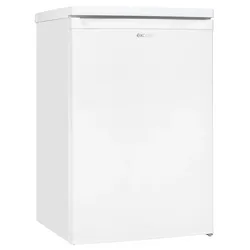 EXQUISIT Kühlschrank "KS16-4-E-040E", E (A-G), weiß, Rechtsanschlag, Kühlschränke, 109 L Volumen, 4 Sterne Gefrieren