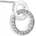 Tom Tailor Ohrstecker Infinity Kreise Silber 925 2013796