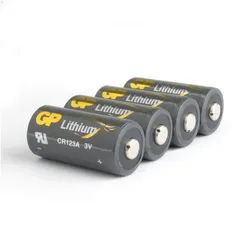 CR123A Batterie GP Lithium 4 Stück