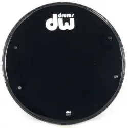 Remo Schlagzeugfell Powerstroke 3 Ebony Bassdrum 20-Zoll
