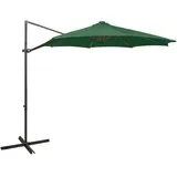 vidaXL Ampelschirm Ø 300 cm Grün