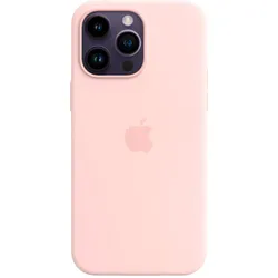 APPLE Handyhülle "iPhone 14 Pro Max Silicone MagSafe" Hüllen Gr. iPhone 14 Pro Ma, pink (chalk pink) Zubehör für Handys Smartphones