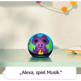 Amazon Echo Dot Kids 5. Generation Drachen-Design