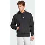 Adidas Essentials Feelcozy French Terry Kapuzenpullover Black / White XL