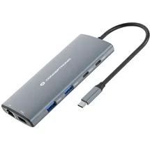 Conceptronic DONN06G 9-in-1 Docking Station