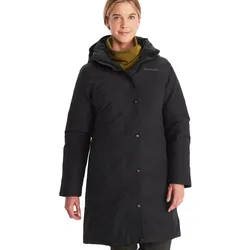 Marmot Wintermantel Chelsea Coat (leicht, atmungsaktiv, wasserdicht) schwarz Damen