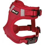 Petlando Mesh Vest Hundegeschirr Rot L
