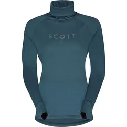 Scott High Neck Shirt W's Defined Merino aruba green (7334) XL