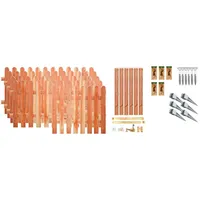 Tetzner & Jentzsch Lattenzaun Austin 1, (Set), 4 Elemente,