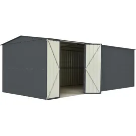 Globel Erweiterungselement 410 für Gerätehäuser "Worker" und 'parker', Anthrazit