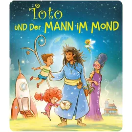 Tonies Hörspielfigur Toto und der Mann im Mond orange