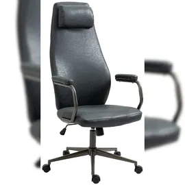 CLP Pocatello Kunstleder Antik Schwarz