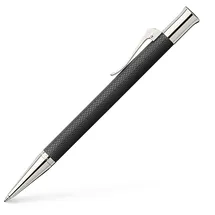 Graf von Faber-Castell 146530 Drehkugelschreiber Guilloche, schwarz
