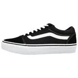 Suede/Canvas black/white 41
