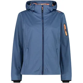 cmp f.illi campagnolo CMP Woman Jacket Zip Hood Dusty Blue Mel. Gr. 46