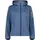 cmp f.illi campagnolo CMP Woman Jacket Zip Hood Dusty Blue Mel. Gr. 46