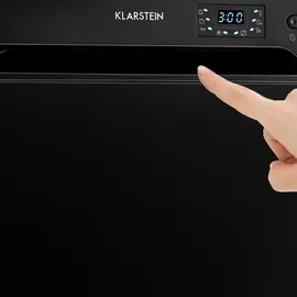 Klarstein Havasia UV 8 Tischgeschirrspüler (freistehend, 550 mm breit, Schwarz)