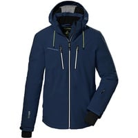 KILLTEC Herren Skijacke/Funktionsjacke mit abzippbarer Kapuze und Schneefang KSW 44 MN SKI JCKT, dunkelpetrol, 3XL,