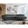 MKS Meble Ecksofa Grau 2-Sitzer