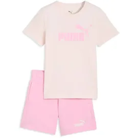Puma Kinder Set T-Shirt Logo Tee + Short Set 685240-21 122 - Jasmine Flower - 122