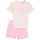 Puma Kinder Set T-Shirt Logo Tee + Short Set 685240-21 122 - Jasmine Flower - 122