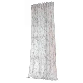 Gardinenbox Vorhang Samt »Milano Star« HxB 245x140 cm Weiß Silber