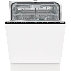 GORENJE vollintegrierbarer Geschirrspüler, C (A-G), silber (eh19), B:59,8cm H:81,6cm T:55,5cm, Geschirrspüler