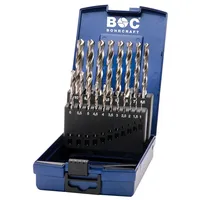 Bohrcraft Bohrerset KG10 HSS-G 19-teilig