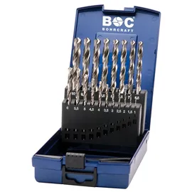 Bohrcraft Bohrerset KG10 HSS-G 19-teilig