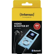 Intenso Video Scooter BT Blue - Multimedia-Player - 64 GB (3717494)