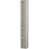 Duravit Regalelement L-Cube 18x18x140cm, 5 Fäch., vert, Tau matt