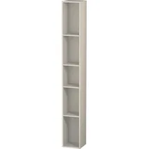 Duravit Regalelement L-Cube 18x18x140cm, 5 Fäch., vert, Tau matt