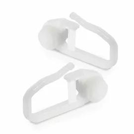 SN DECO GROUP Vorhangschiene SH (1) mit Blende 5 cm) Gr. 1, weiß, L:120cm T:4,7cm, Kunststoff, Gardinenstangen, Gardinenschiene