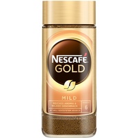 NESCAFÉ GOLD Mild, löslicher Bohnenkaffee, Instant-Kaffee aus erlesenen Kaffeebohnen, koffeinhaltig, 1er Pack (1 x 100g)