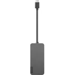 LENOVO USB-Adapter "USB-C to USB-A x4", schwarz, Adapter
