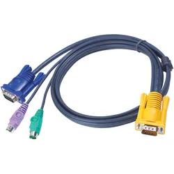 ATEN 2L-5210P - Tastatur- / Video- / Maus- (KVM-)