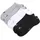 Puma Sneakersocken 3er Pack Schwarz/Weiß/Grau 39-42